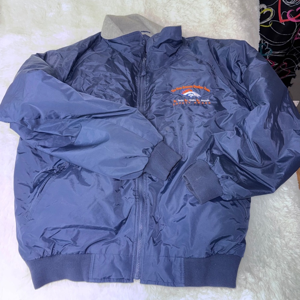 Port Authority Broncos Stadium Team Safety Award Jacket 2XL